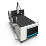Máy cắt Laser sợi quang Cnc 1000w 2000w để cắt ống thép kim loại nhôm