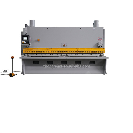 Vận hành thuận tiện và dễ dàng Máy cắt CNC 8 * 3200MM QC12Y với thiết bị đo góc