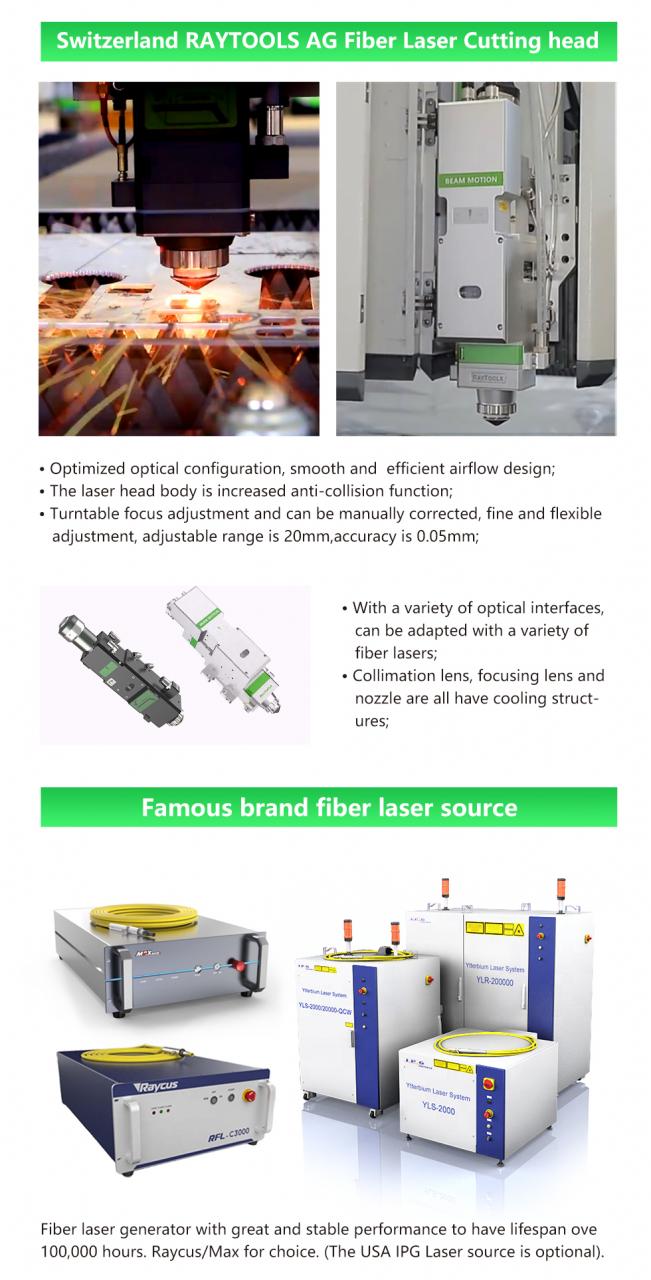 Máy cắt Laser sợi carbon sắt nhôm kim loại không gỉ Cnc