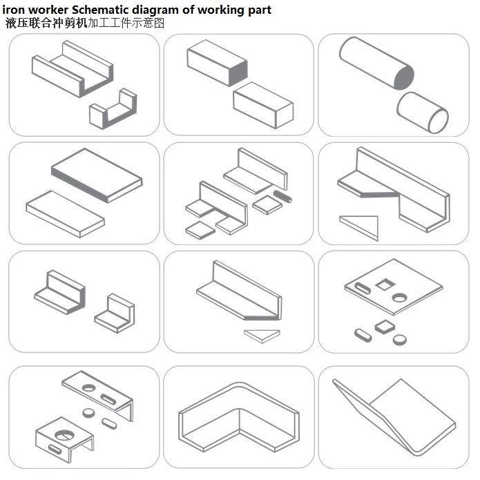 Máy cắt và đục lỗ thủy lực dòng Q35y
